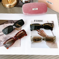 [IN STOCK] Fast Delivery New Miu~sunglasses Sunglasses 08Y Oval Frame Nis Versatile Fashion Photography Sunglasses UV Resistant