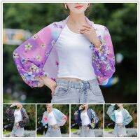 Women UV Protection Clothing Summer Sunscreen Shawl Sleeve Girls Chiffon Scarf Womens Cloak Beach Long Sleeve Arm Covers Sleeves