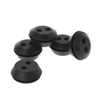 5Pcs Brush Cutter Grass Trimmer Fuel Oil Pipe Hose Washer Grommet With 2 Holes