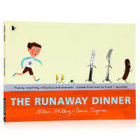 Escape dinner the runaway dinner English original picture book imagination cultivation English Enlightenment interesting story picture book Allan Ahlberg paperback