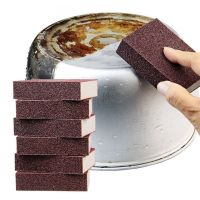 hot【DT】๑  Sponge Eraser Rust Remover Dish Pot Cleaning Emery Descaling Rub Tools Gadgets