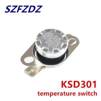 Bimetal thermostat KSD301 10A 250V Normally Closed Temperature Switch Thermostat 75C 85C 95C 110C 130C 150C 180C 45-190 degree