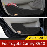 ประตูรถ Anti-Kick Mat สำหรับ Toyota Camry 2006-2011 XV40ด้านข้างป้องกันกันน้ำกันฝุ่นสติกเกอร์จัดแต่งทรงผม