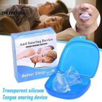 snoring solution Medical Silicone Anti Snoring Device Tongue Retainer Apnea Aid Snore Stop Mouthpiece Health Care