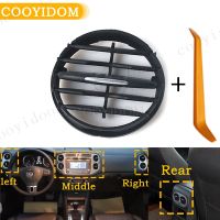 แผงหน้าปัดเครื่องปรับอากาศสำหรับ VW Tiguan 10-17โต๊ะเครื่องมือ A Outlet Tuyere Ac Air Vent อุปกรณ์พับ