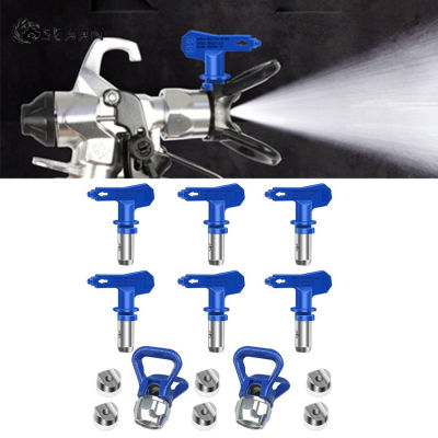 ชุดหัวฉีดสีสุญญากาศหัวฉีดแบบย้อนกลับ Airless Paint Sprayer Nozzle Kits Airless Sprayers Sprayer Parts