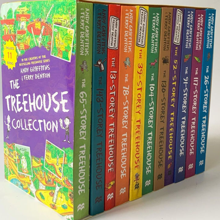 12-books-set-the-storey-treehouse-book-interesting-story-book-childrens-picture-english-book-kids-reading