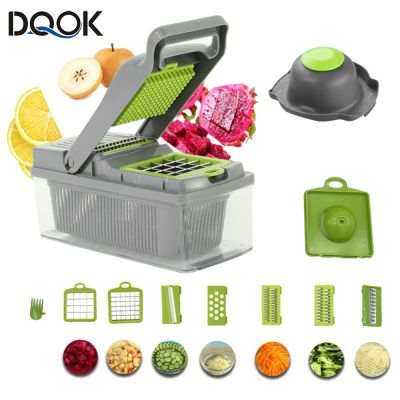 Vegetable Cutter Multifunctional Slicer Fruit Peeler Carrot Grater accessories basket vegetable slicer