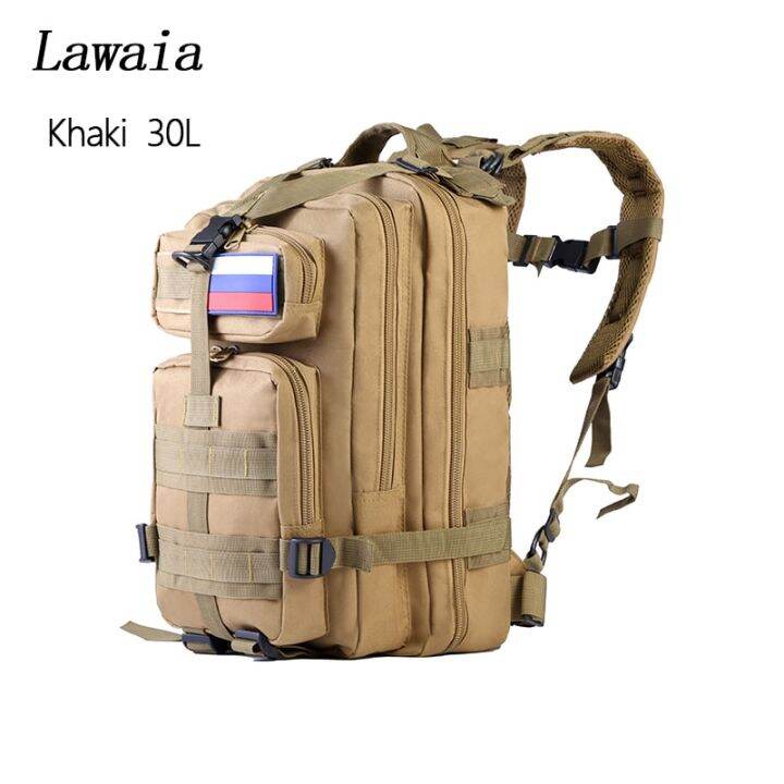 lawaia-30l-backpack-nylon-material-tactical-military-backpack-outdoor-camping-travel-portable-gear