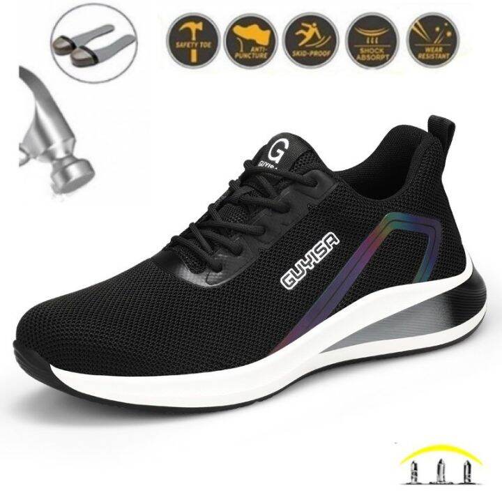 Safety Shoes Men Safety Shoes Red Wing Safety Boots Steel Toe Cap Safety  Shoes Women Spot Goods E1Yc1 | Lazada Singapore