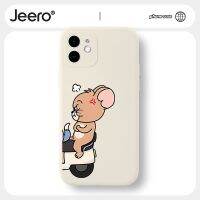 [ส่งสินค้าภายใน 24 ชั่วโมง]Jeero เคสคู่ เคสไอโฟน คู่รัก กันกระแทกซิลิโคนนุ่มน่ารักตลก เคสศัพท์ Compatible for 14 13 12 11 Pro Max SE 2023 X XR XS 8 7 ip 6S 6 Plus HFF1482