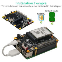 หมวก 3G/4G/LTEสำหรับRaspberry Pi/Samsung ARTIK/Latte Panda/ASUSโมดูลทิงเกอร์