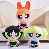 hot【DT】卐✼✱  2023new 3pcs/lot 20cm Cartoon anime Powerpuff Buttercup stuffed dolls Gifts