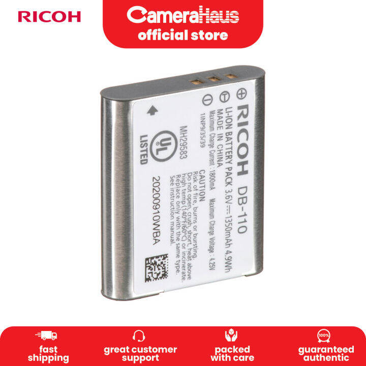 Ricoh DB-110 Rechargeable Lithium-Ion Battery | Lazada PH