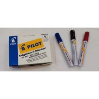 【small stationery】  ประกาศ/ไวท์บอร์ด/Pilot/สีดำสีน้ำเงินแดง/12ชิ้น