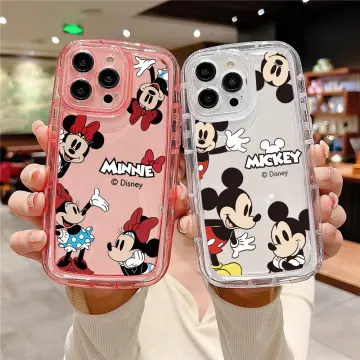 For iphone X XR XS MAX Cover Case Mickey Mouse Minne TPU Cute Cartoon  Pattern Funda Soft Case For iphone X XR xsmax Capa Fundas