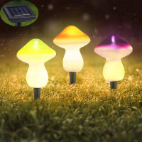 Waterproof Solar Powered Energy Mushroom String Light Outdoor Garden Light For Courtyard Lawn Party Decoration Lamp
