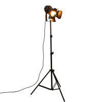 Industrial Bar Creative Studio Retro Tripod Black Floor Lamp Lights Room Light Stand Ceiling lighting