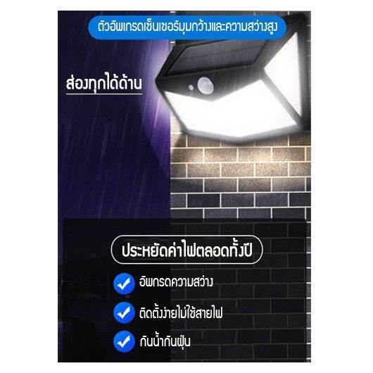 โปรโมชั่น-yilufa-ไฟติดผนัง-solar-led-ไฟโซล่าเซลล์-โซล่าเซลล์-solar-light-solar-cell-หลอดไฟโซล่าเซล-โคมไฟโซลาร์เซลล์-solar-ราคาถูก-หลอด-ไฟ-หลอดไฟตกแต่ง-หลอดไฟบ้าน-หลอดไฟพลังแดด