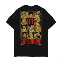 เสื้อยืดอะนิเมะ COOL ONE PIECE 11 SUPERNOVA Unisex แขนสั้นด้านบนลําลองหลวมกราฟิกเสื้อยืดเสื้อยื gLw