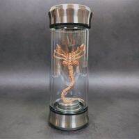 A Alien Jar Xenomorph Specimen Facehugger Embryo Glass Jar Movie Prop Replica