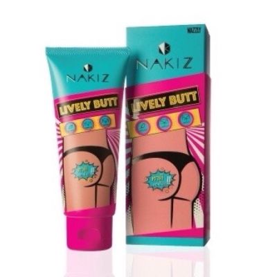 ครีมบำรุงผิวกาย NAKIZ LIVELY BUTT - ครีมทา ก้นดำ รักแร้ดำ ขาหนีบดำ สิวหลัง หัวเข่าดำ ศอกดำ ลบเลือนรอยดำ แตกลาย คอดำ NAKIZ LIVELY BUTT 10