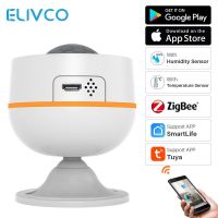 Zigbee Tuya Smart Motion Sensor With Temperature Humidity Human Body Infrared Sensor Works With Zigbee 3.0 Gateway Smartlife APP