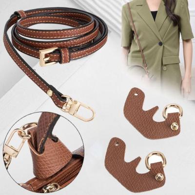 Bag Renovation Perforated Free Leather Buckle Shoulder Mini Bag Purchase Single Longxiang Strap Accessory Strap Crossbody D8D3