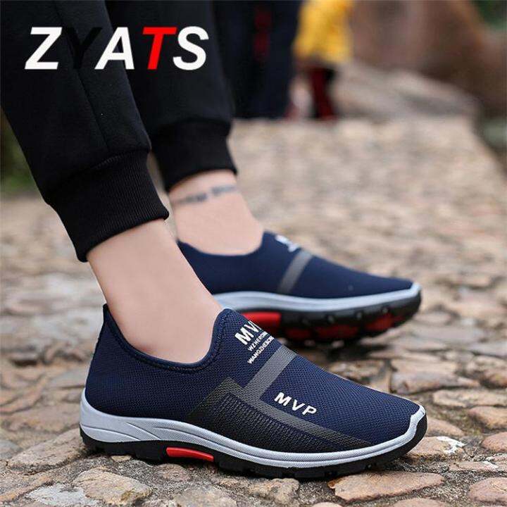 zyats-รองเท้าลำลองสำหรับผู้ชาย-รองเท้ารองเท้าผ้าใบลำลองรองเท้ากีฬารองเท้าขับขี่ที่สะดวกสบายรองเท้าโลฟเฟอร์แบบสวม