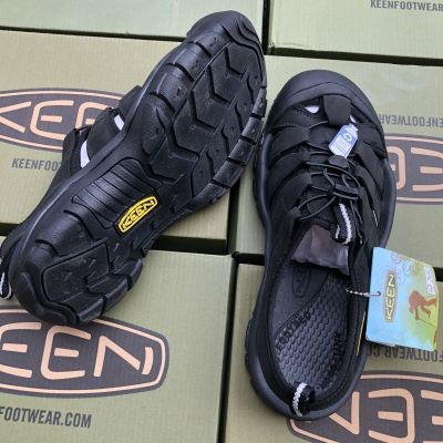 ใหม่หนัง Keen NEWPORT H2 Cohen กลางแจ้งรองเท้ากีฬาชายหาดรองเท้าลุยน้ำฤดูร้อนคู่รุ่น