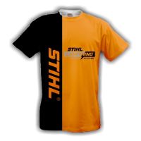 2022 New Fashion Stihl 3d Print T-shirt Short-sleeved Shirt Round Neck Fashion Casual Top, S-5xl