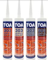 อะคริลิกซีลแลนท์ TOA 303 280 มล. สีขาว