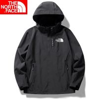 ☄☒❁ The North Face เสื้อแจ็กเก็ต เสื้อโค้ท พิมพ์ลายโลโก้ ให้ความอบอุ่น แฟชั่นยอดนิยม สําหรับผู้ชาย