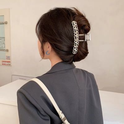 Fashion Hair Accessories Hold Tightly High Clip Simple Hairpin Metal Hair Accessories Metal Bracket