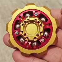 Gear Burst โลหะ Fidget Spinner EDC Antistress ADHD Hand Spinner ออทิสติก Sensory ของเล่นความเครียดบรรเทาโต๊ะทำงาน Fidget ของเล่น