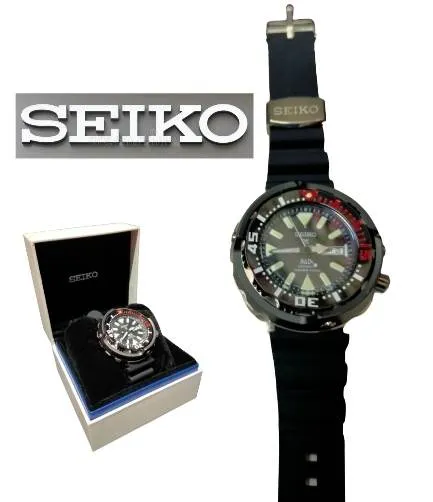 Seiko X Padi Black Tuna Prospex Day Date Stainless Steel Case Divers Men's  Watch | Lazada PH