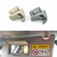 Car Sun Visor Hook Clip Bracket Gray Beige For Mitsubishi ASX Lancer EVO 10 2012 2013 2014 2015 2016