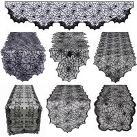 【YP】 Fireplace Scarf Web Table Tablecloth for Mesh Horror Props