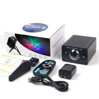 Hot Galaxy Night Light Aurora Projector Lamp For Bedroom Star LED Ocean Wave 8 Lighting Modes With Remote Music Voice Control Tripod