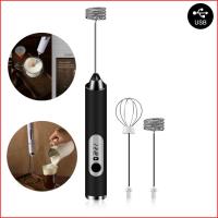 Electric Milk Frother Portable Rechargeable Foam Maker Handheld Foamer High Speeds Drink Mixer Coffee Frothing Wand Egg Tools