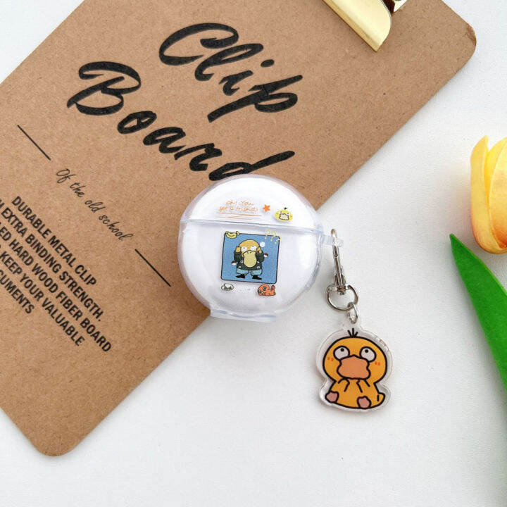 เคสหูฟังบลูทูธแบบใสทำจากซิลิโคนลายการ์ตูนสำหรับ-pro6หูฟังฝาครอบป้องกัน