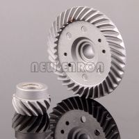 ใหม่ ENRON 2Pcs #6879เหล็กแข็ง37T13T Differential แหวน Pinion Gear สำหรับ RC Traxxas 110 Slash 4X4 Stampede 4X4 Rustler XO-1