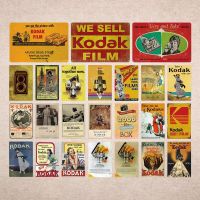 Metal Poster Kodak Film Camera All Together Now Retro Tin Signs Wall Decor Club Bar Tin Painting Art Decoration Poster Pipe Fittings Accessories