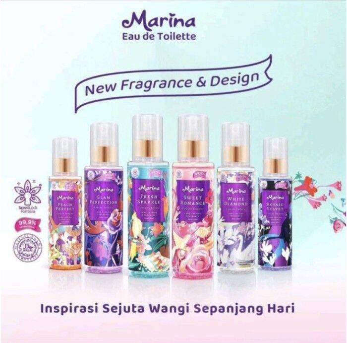 Marina Parfum EDT 150ml | Eau De Toilette | Hair & Body Mist 100ml ...