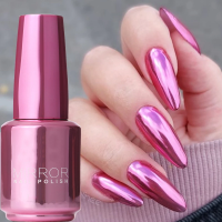 MAFFICK 16สี8Ml Metallic Mirror ยาทาเล็บ Magic Mirror Effect Chrome Nail Art กาววานิชกึ่งถาวรเล็บสำหรับเล็บออกแบบเล็บ