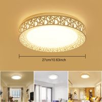 ZZOOI Hot Sale LED Ceiling Light Bird Nest Round Lamp Modern Fixtures For Living Room Bedroom Kitchen Ceiling Lights Indoor Lighting