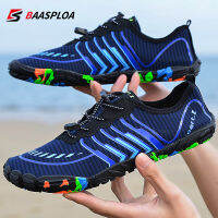 Baasploa Men Women Quick-Dry Wading Shoes Water Shoes Breathable Aqua In Upstream Antiskid Outdoor Wearproof Beach Sneakers