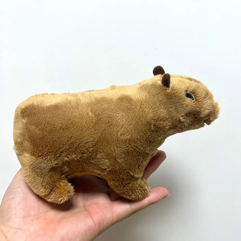 Mô Phỏng Búp Bê Capybara Lông Tơ Thú Nhồi Bông Thú Nhồi Bông Đồ Chơi Trẻ Em  Quà Tặng Giáng Sinh Peluche Búp Bê Mềm Mại 