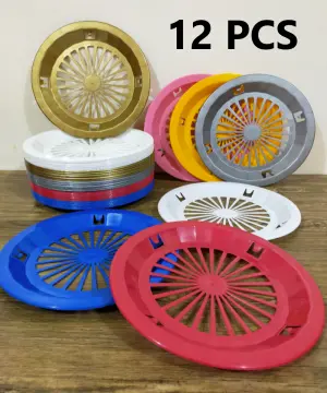 Paper Plate Holder Makapal / Paper Plate Dispenser / Paper Plate Plastic  Holder / Plastic Paper Plate Holder 10pcs Paper Plate Holder with Free  25pcs Spork - COD