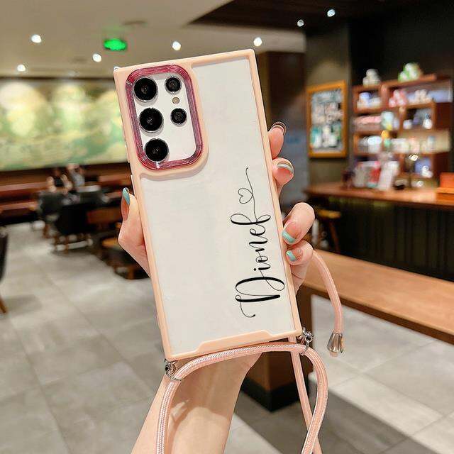 shine-electron-เคสใสสำหรับ-samsung-s22-s23-s20พิเศษ-s21สายรัดคอ-globa-สำหรับ-a53-samsung-a33-a73-a52-a22-a13-a12